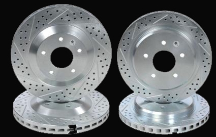 1997-2013 C5 and C6 Corvette Baer Decela Rotors Brake Package, 4 Rotors