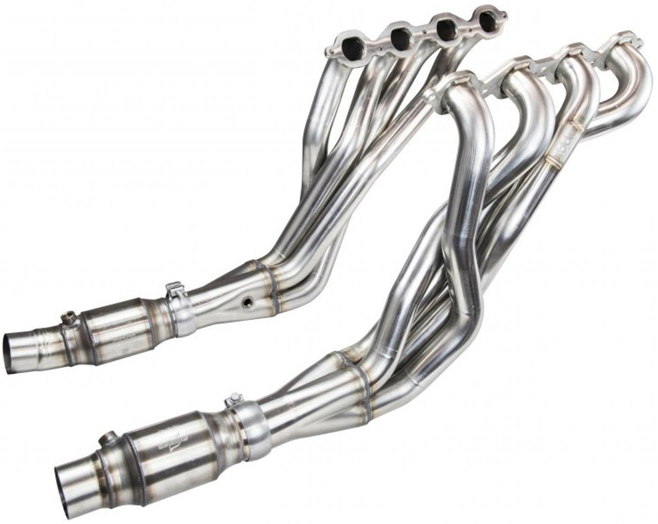 16-22+ Camaro SS/ZL1 2" Long Tube Headers W/ Green Catted Connection Pipes, Kook