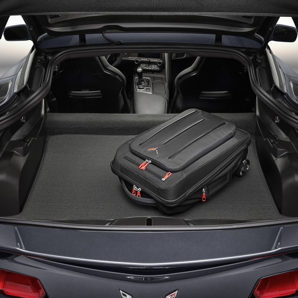 C7 Corvette Stingray GM Luggage, Roller Bag with C7 Logo