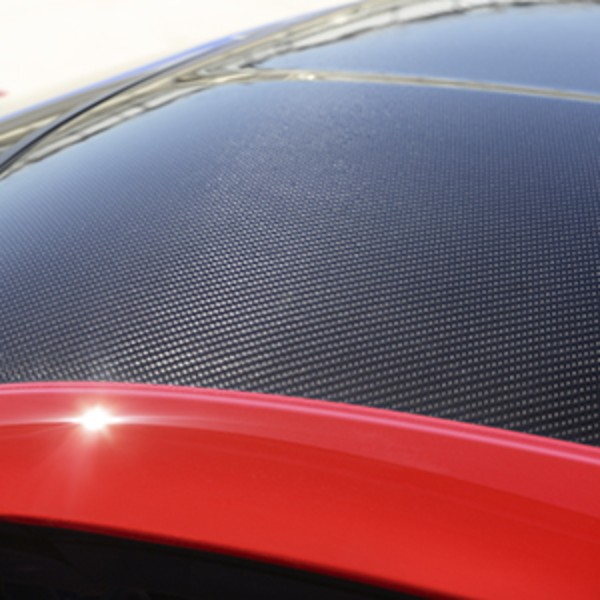 2015 Corvette Stingray, Roof Panel, Carbon Fiber, with Crystal Red Sides