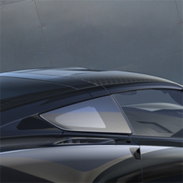 2015 Corvette Stingray, Roof Panel, Carbon Fiber, with Gloss Black Sides
