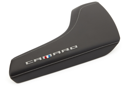 16-22+ Camaro Armrest Package Camaro Logo on Leather, GM