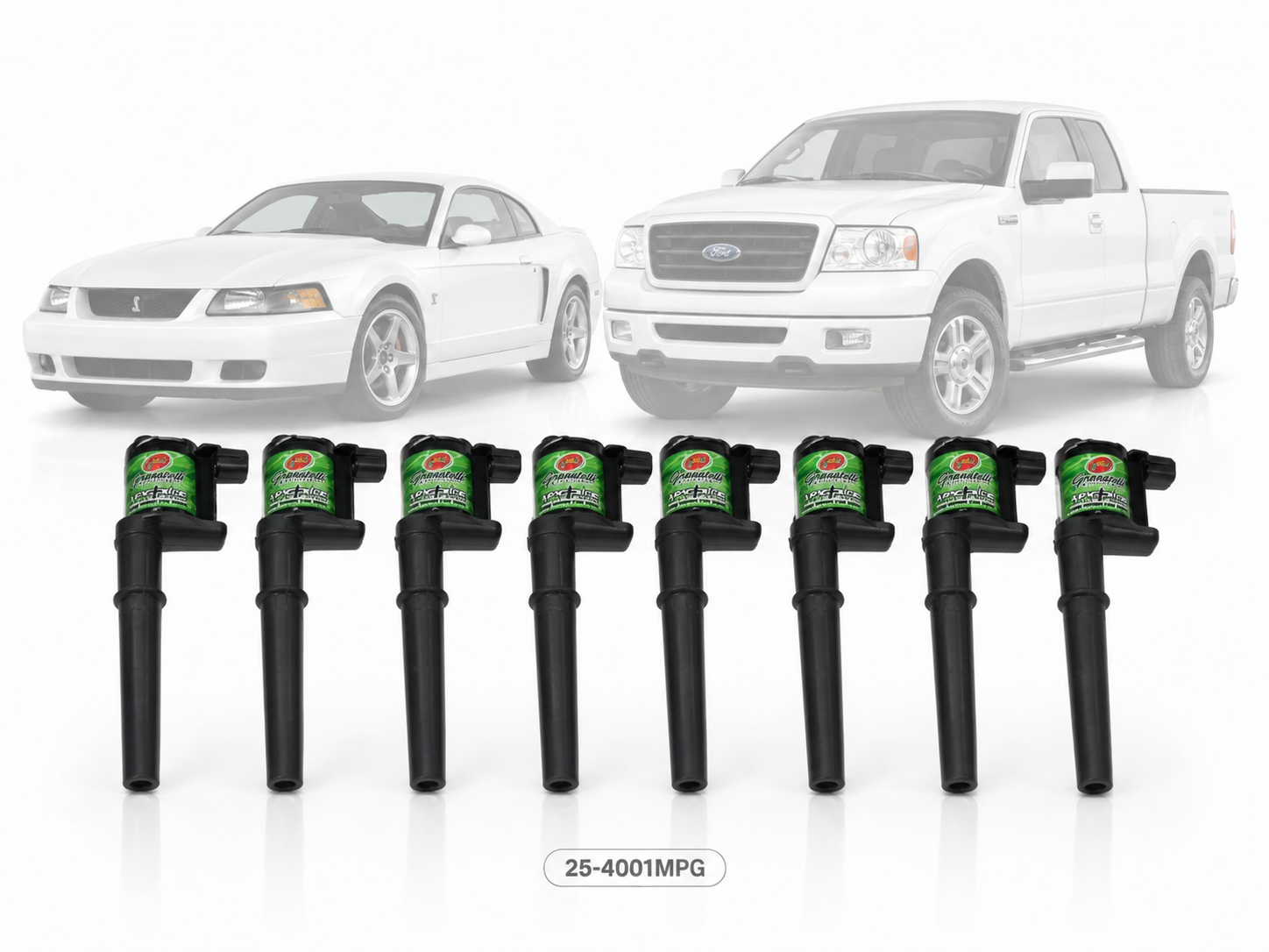 Granatelli MPG Plus 35,000V Coil-On-Plug Kit for Ford 4V 4.6L/5.4L - 25-4001MPG