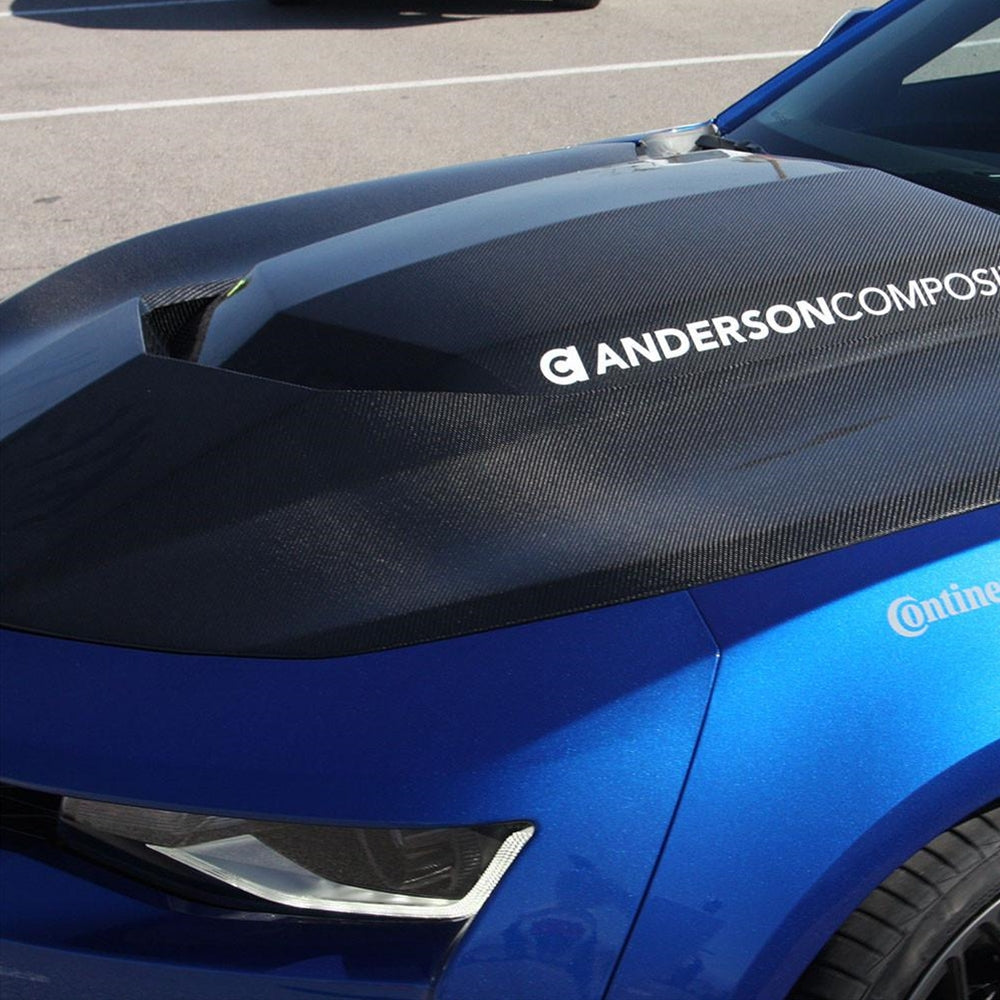 CAMARO TYPE-AZ DOUBLE SIDED Carbon Fiber Hood 2016-2024