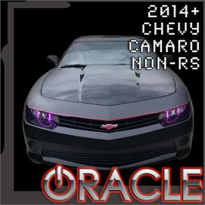 Chevrolet Camaro Non-RS 2014 ORACLE PLASMA Halo Kit Round Style, Red