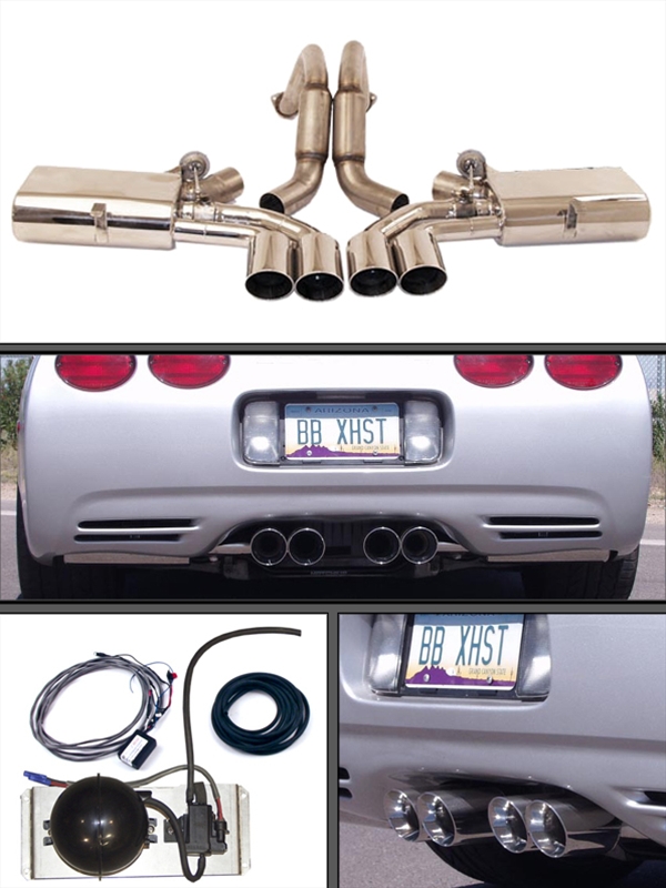 C5 Corvette B&B Tri-Flo FUSION Bi-Mode Exhaust C5 97-04