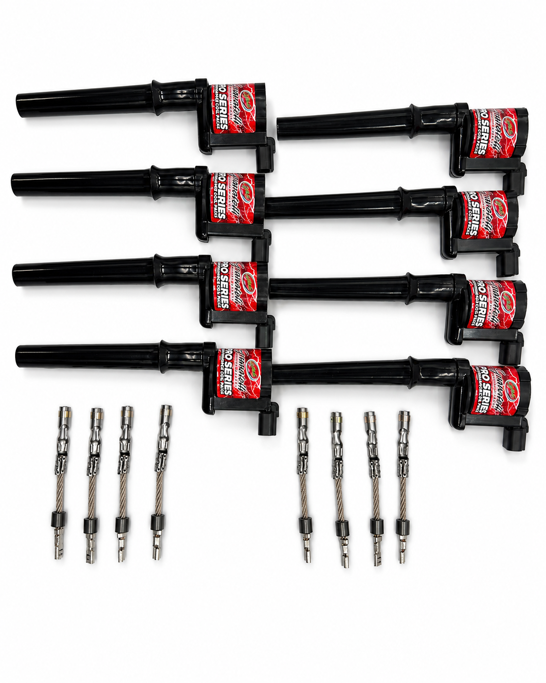 Granatelli Pro Series 60,000-Volt Coil-On-Plug & Connector Kit - 28-1705CP
