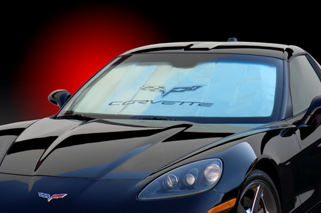C6 Corvette Sunshade with Corvette Logo 05-13