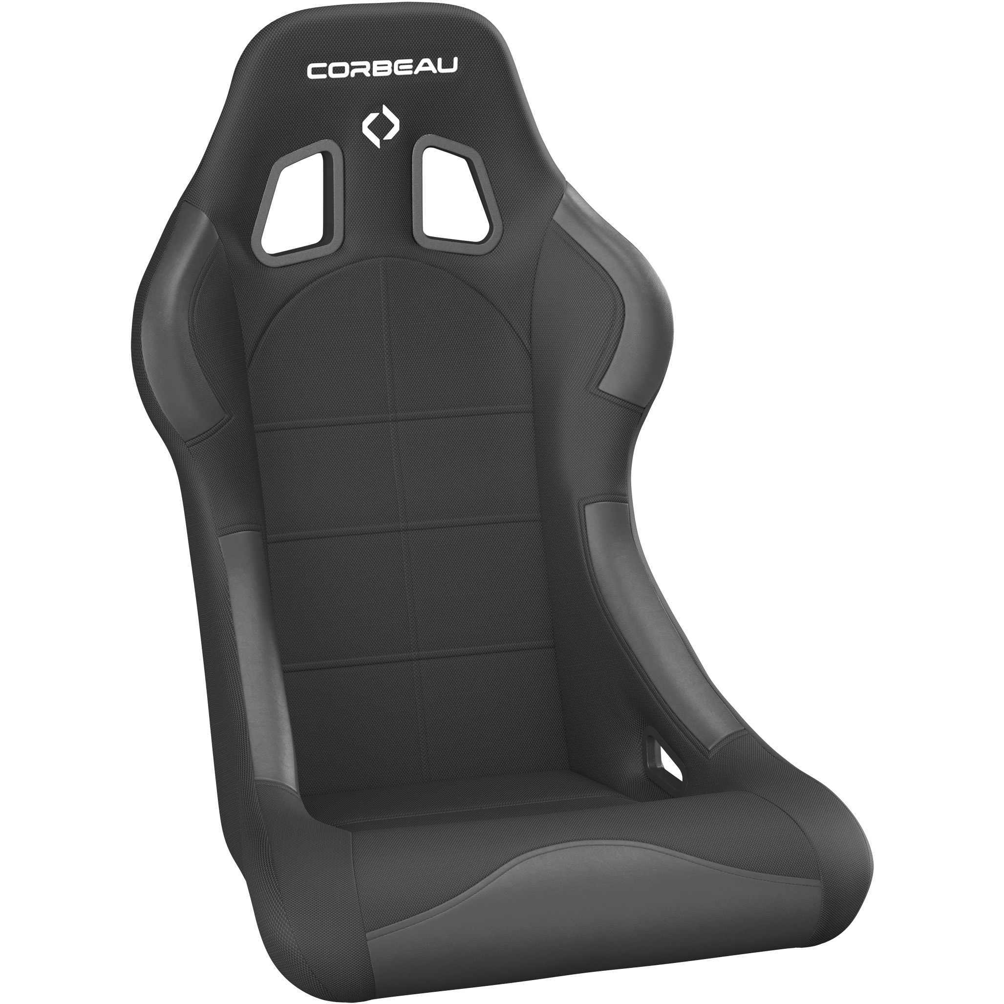 Corbeau  Forza Racing Seat, Black Cloth Wide, 20991