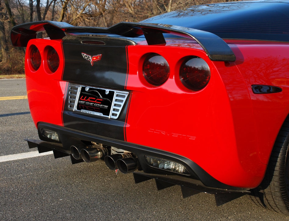 Corvette C6 All Models Rear Spoiler F1 Wing 05 13 F1