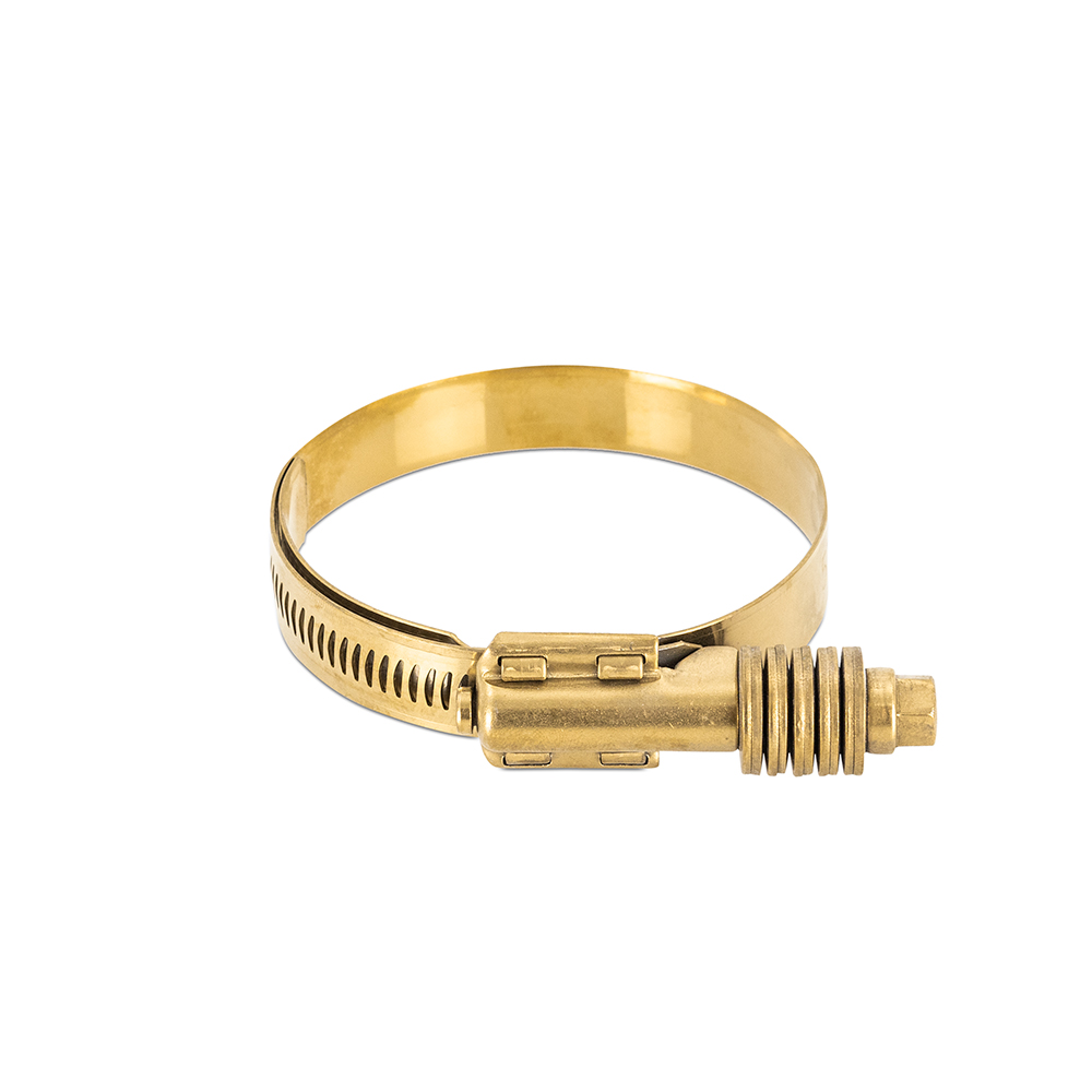 Mishimoto Constant Tension Worm Gear Clamp, 2.76"–3.62" (70mm–92mm), Gold