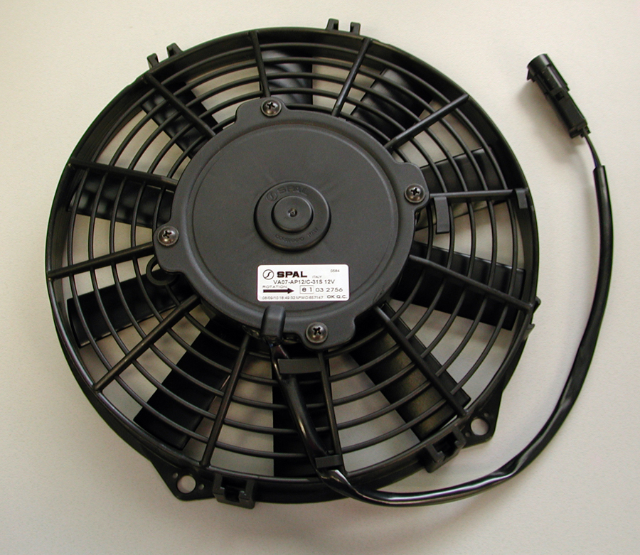 Spal 225 mm 10 Inch Straight Blade Pusher Fan W/ WeatherPak Connector