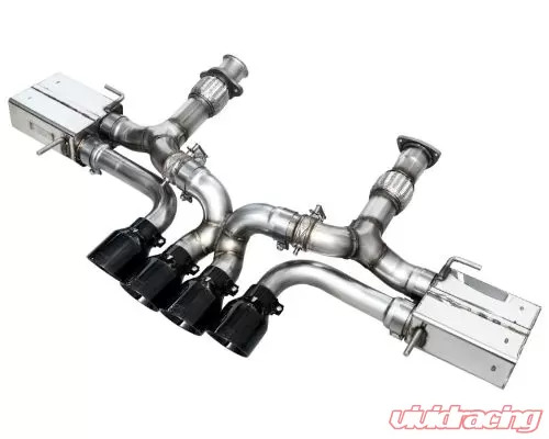 AWE SwitchPath Exhaust for C8 Corvette Z06 - Diamond Black Tips Chevrolet Corvette Z06 2023-2024