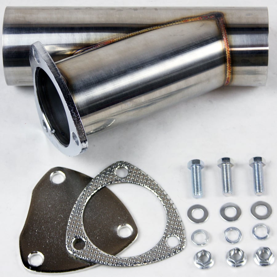 Universal  All 3.00" (76mm) Manual Exhaust Cutout Kit - Stainless Steel