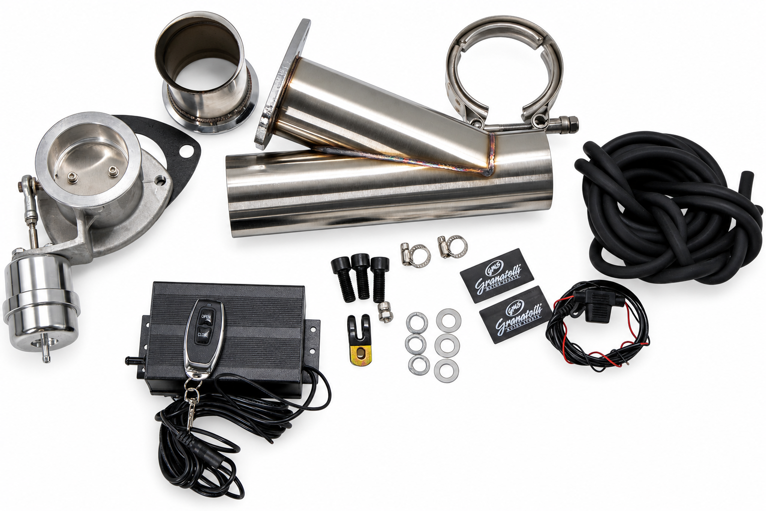 Granatelli Vacuum/ Pressure Controlled Elec Exhaust Cutout Systems - 309625
