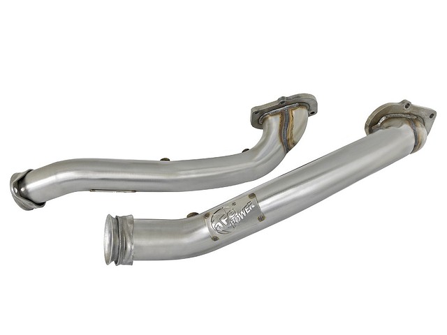 C7 Corvette AFE TWISTED Exhaust Header Pipe RACE Version No Cats, LT1 Stingray or LT4 Z06