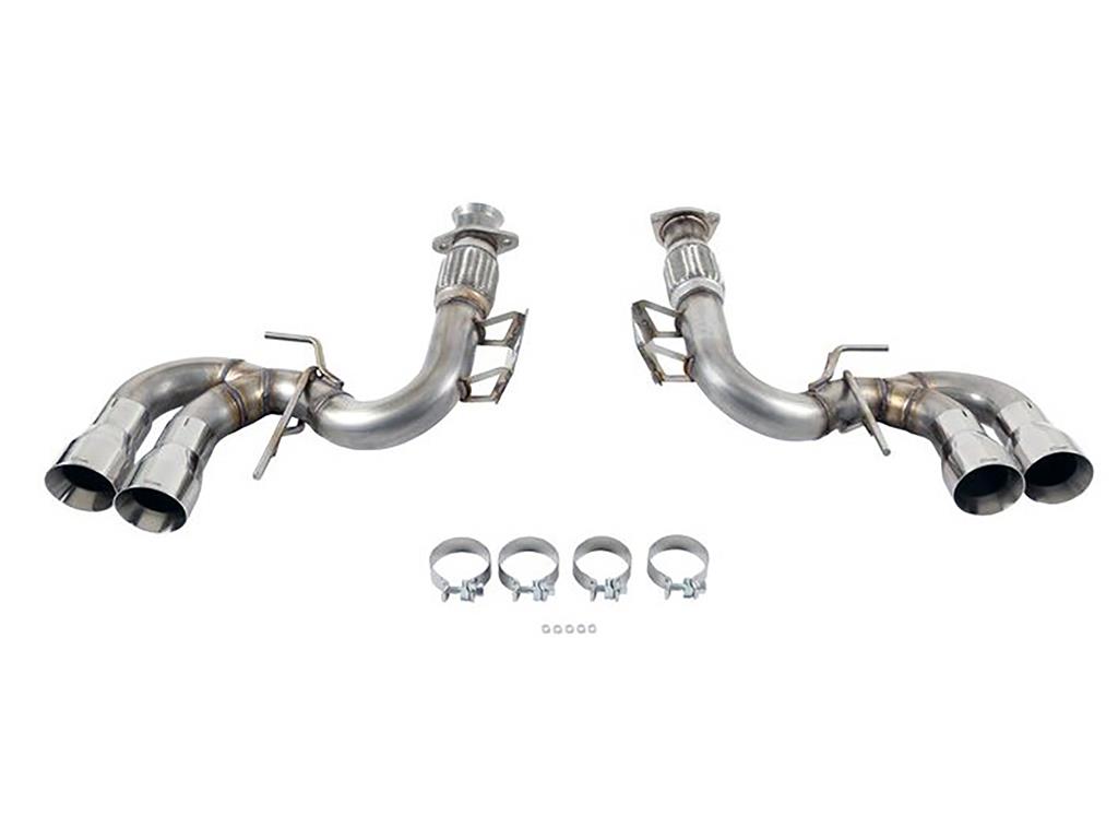 2020-2024 C8 Corvette Hooker Blackheart Cat-Back Exhaust System Polished Tips -