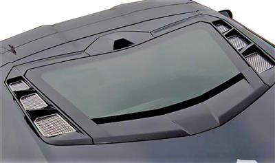 2020-2024 C8 Corvette Perforated Stainless Steel Rear Hatch / Hood Vents