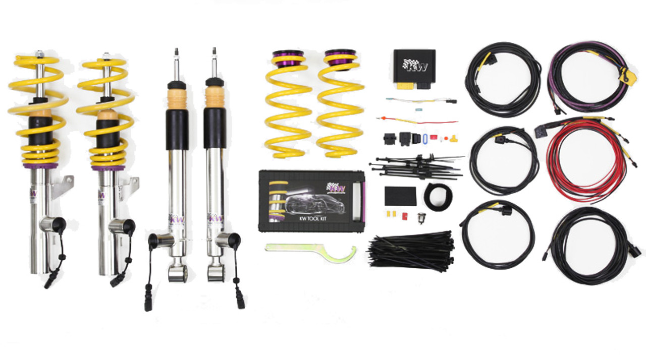 16-22+ Camaro V3 Performance Coilover Kit, W/ Electronic Dampers, KW Suspensions
