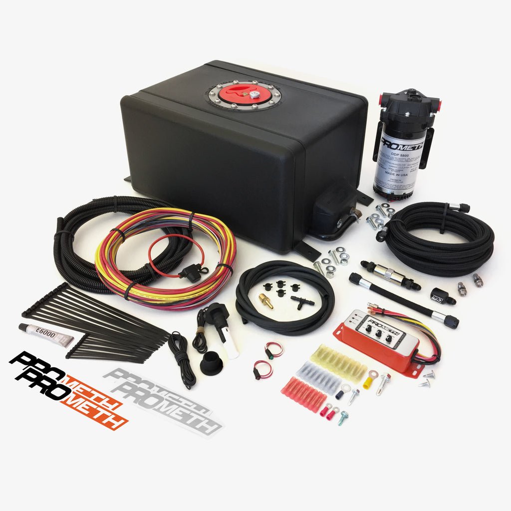 ProStreet 3 Gallon Trunk Mount, Stage 2 Universal Water Methanol Injection Kit