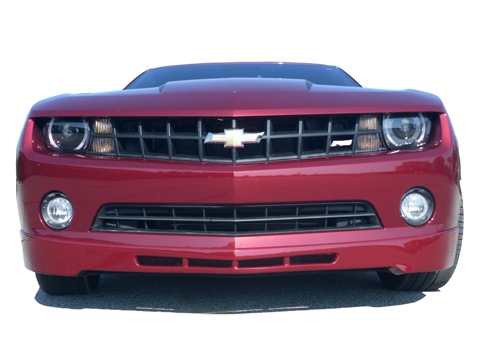 Chevy Camaro 10-13, V6 Front Valance, Urethane, Will not fit SS Bumper with mail