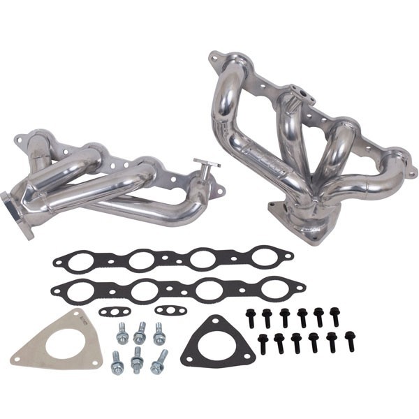 BBK 01-02 Camaro Firebird LS1 Shorty Tuned Length Exhaust Headers - 1-3/4 Silver Ceramic