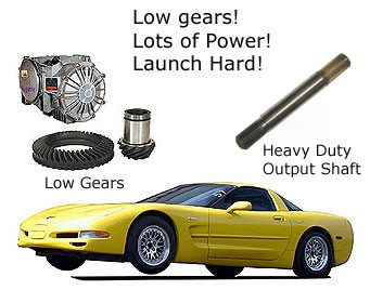Extreme Duty Gear Package, 4.11 Gears, C5 Corvette Diifferential Upgrade