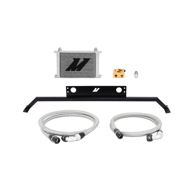 Mishimoto Mustang 5.0L Oil Cooler Kit, Silver