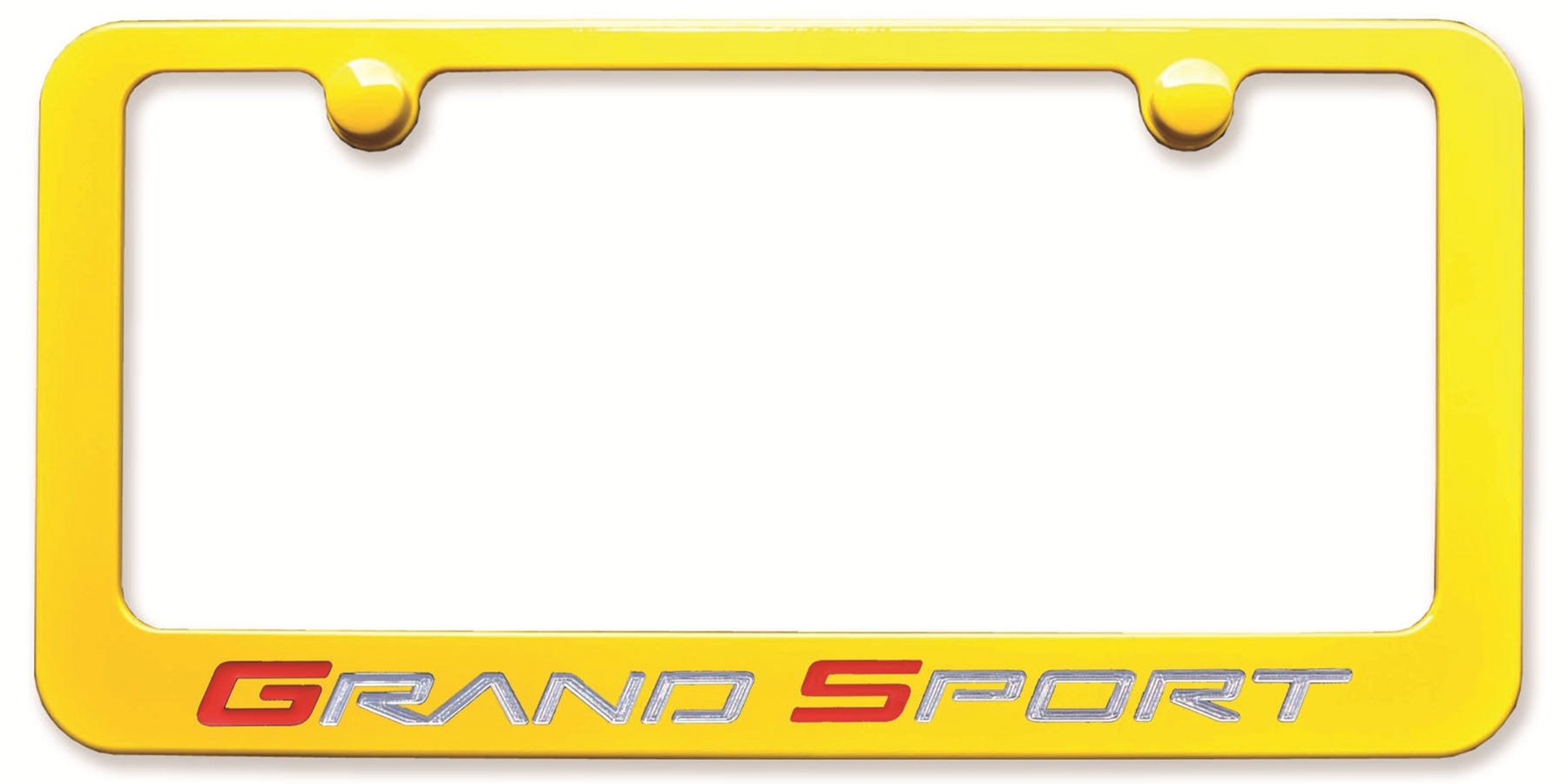 Corvette License Plate Frame Color Matched Grand Sport 20102013