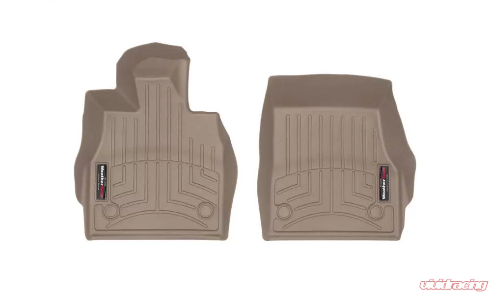 WeatherTech FloorLiner DigitalFit Tan Front Chevrolet C8 Corvette Stingray 2020-2024