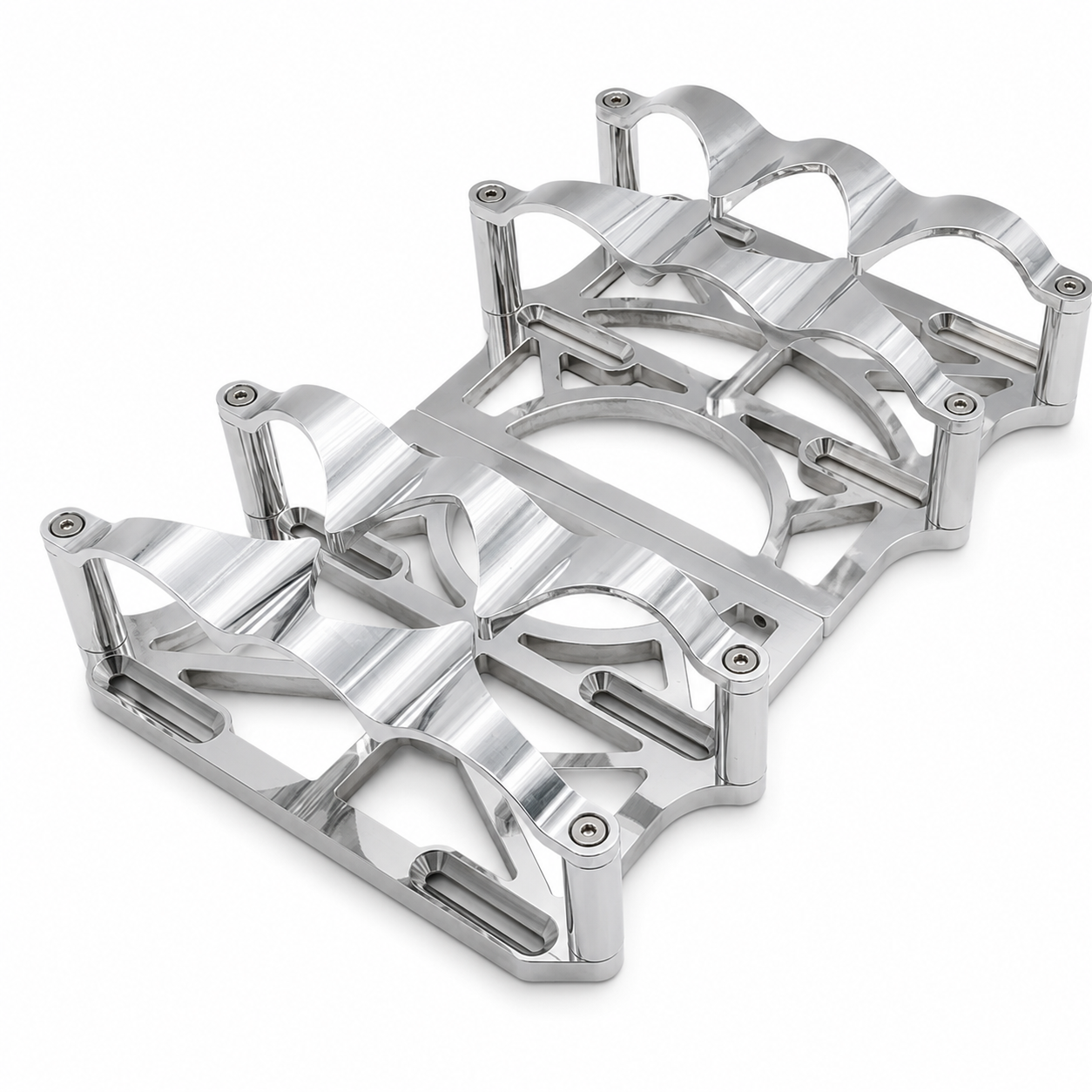 Granatelli (2) 6 Volt OPTIMA Battery Tray SET - 452201