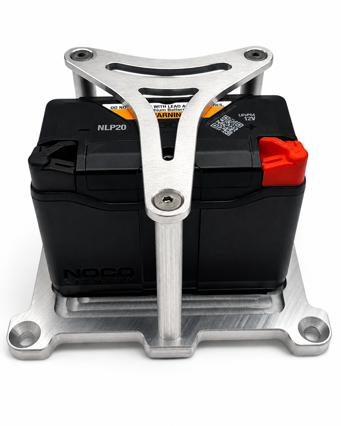Granatelli Billet Aluminum Battery Tray for NOCO NLP20 Group 20 - 452215