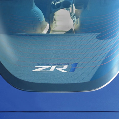 C6 Corvette Rear Cargo Shade : 2009-2013 C6 ZR1