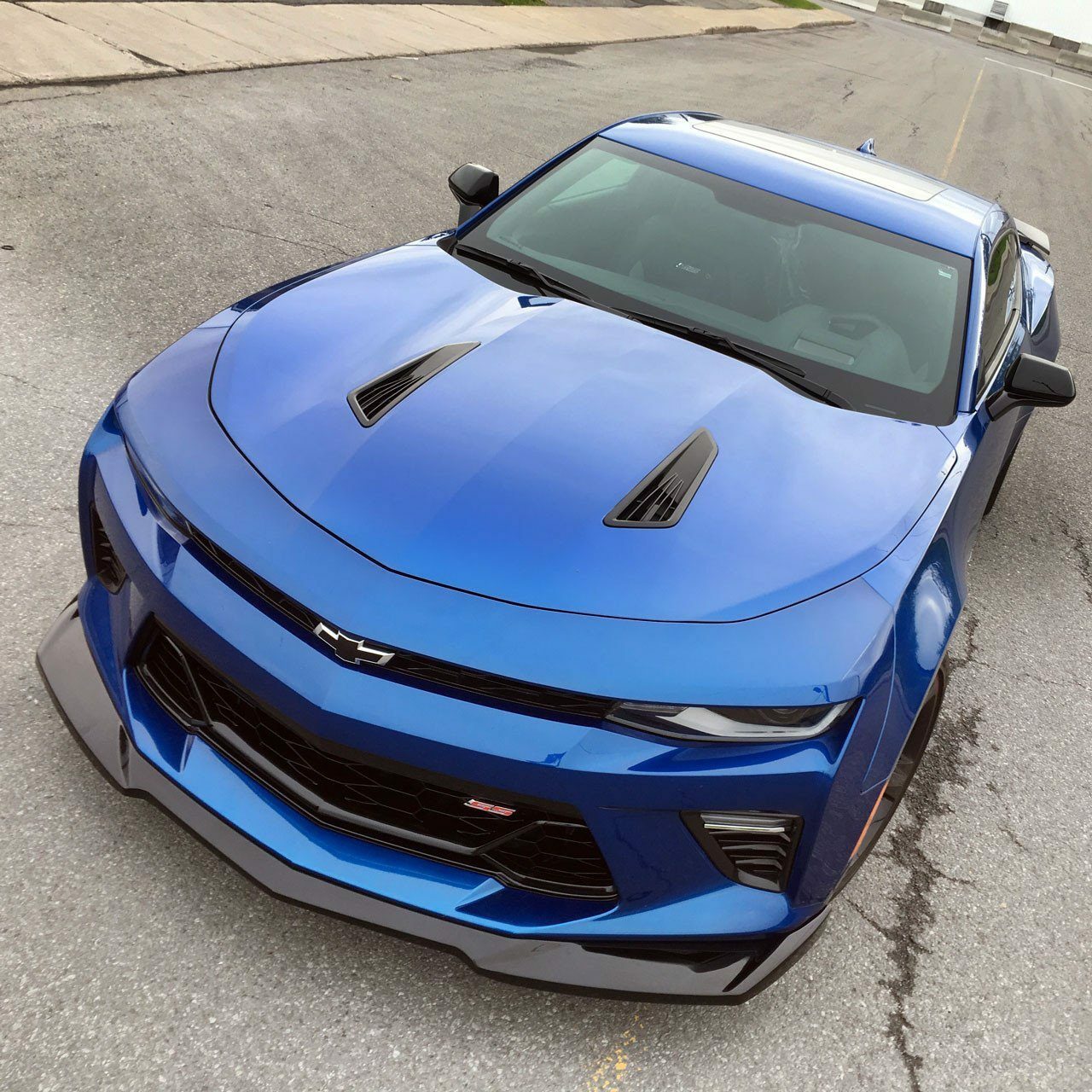 16-22+ Camaro SS, ZL1 Style Front Splitter Kit, ACS Composite