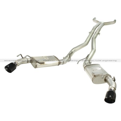 Camaro 10-13 V8-6.2L MACH Force XP  3" Cat-Back Stainless Steel Exhaust System w/ Black Tips