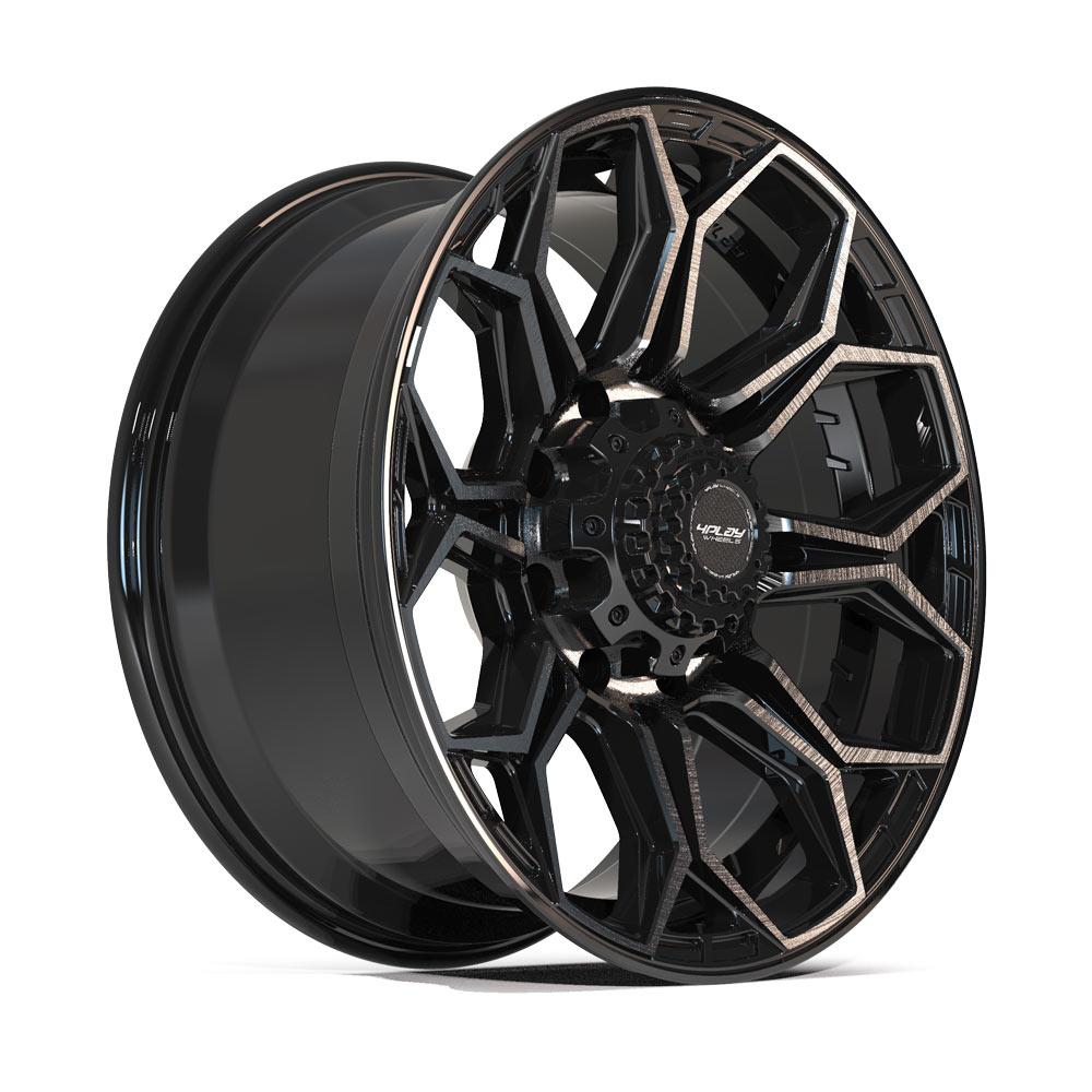 4PLAY Gen3 4P83 20x9 8x180mm +0et in Brushed Black