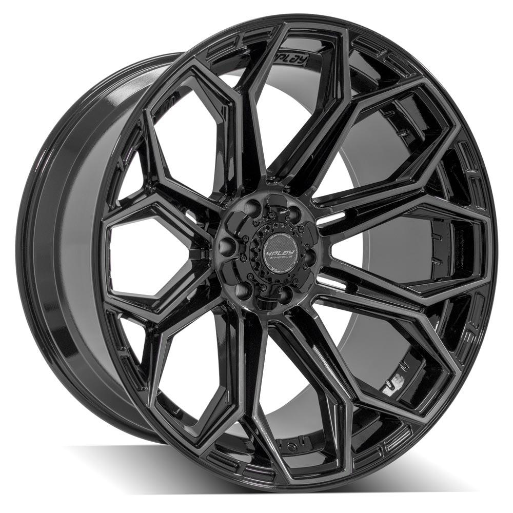 4PLAY Gen3 4P83 24x12 6x135mm & 6x5.5" -44et in Brushed Black