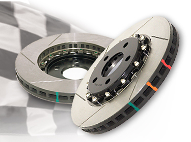DBA 5000 Series Slotted Front Rotors C6 & Z06 Corvette Front Pair