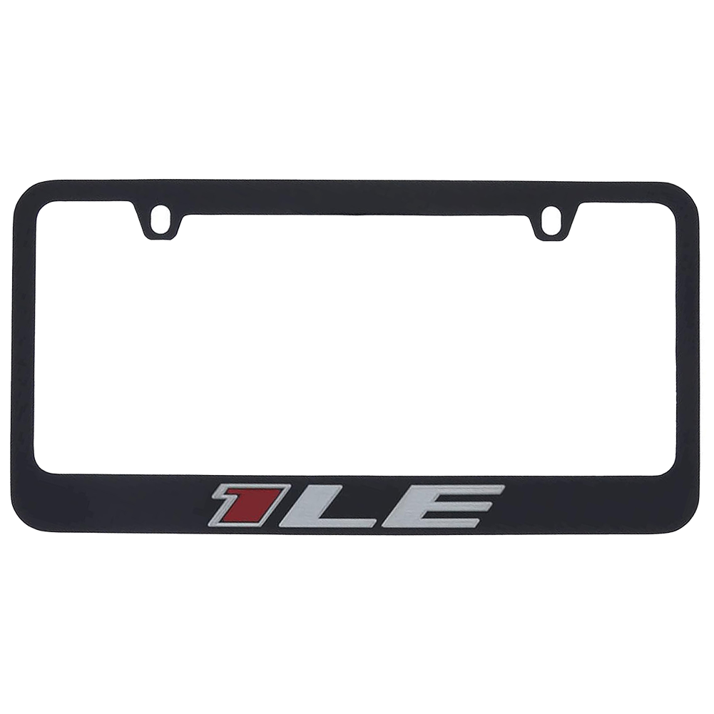 1LE Camaro License Frame - Black