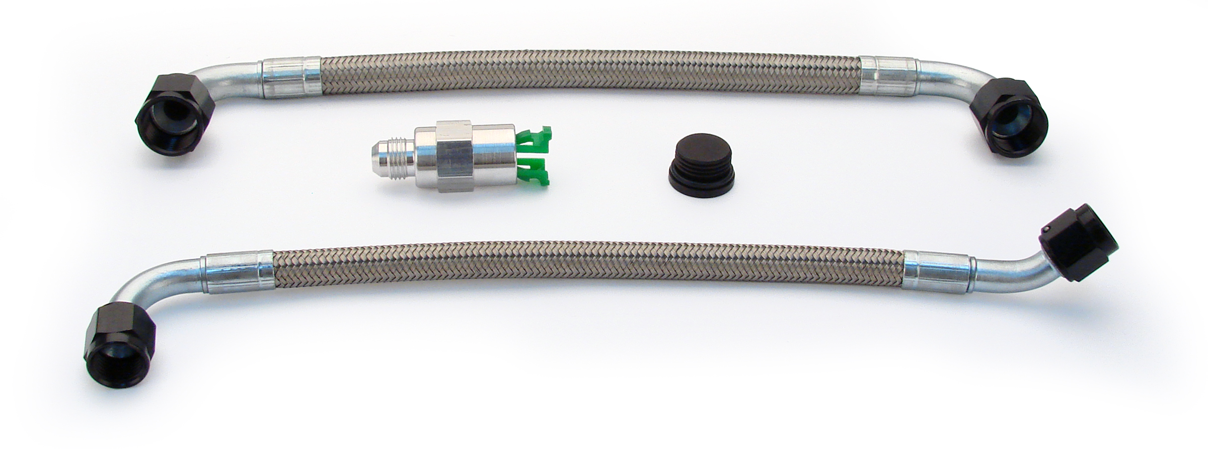 Competition Cams Fuel Rail Crossover Kit; For Use With FAST Fuel Rails