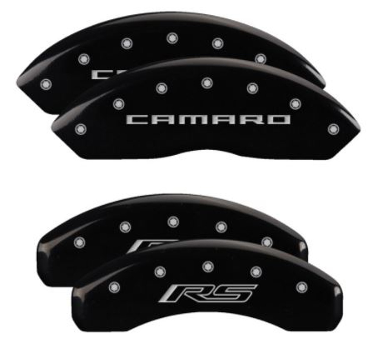 16-22+ Camaro LS/LT/RS Caliper Covers (W/ RS & Camaro Logo), MGP