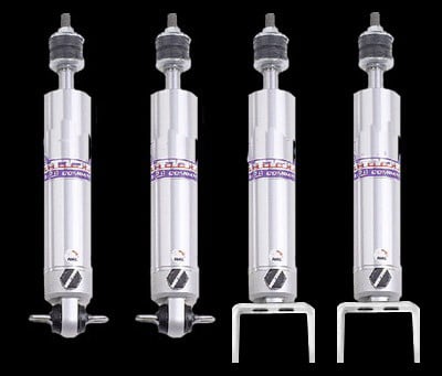 QA1 Corvette Double Adjustable Shocks, C5/C6 1997-2013 Set of 4