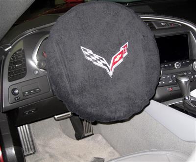 C7 Corvette 14-19 Steering Wheel Cover / Armour With C7 Logo