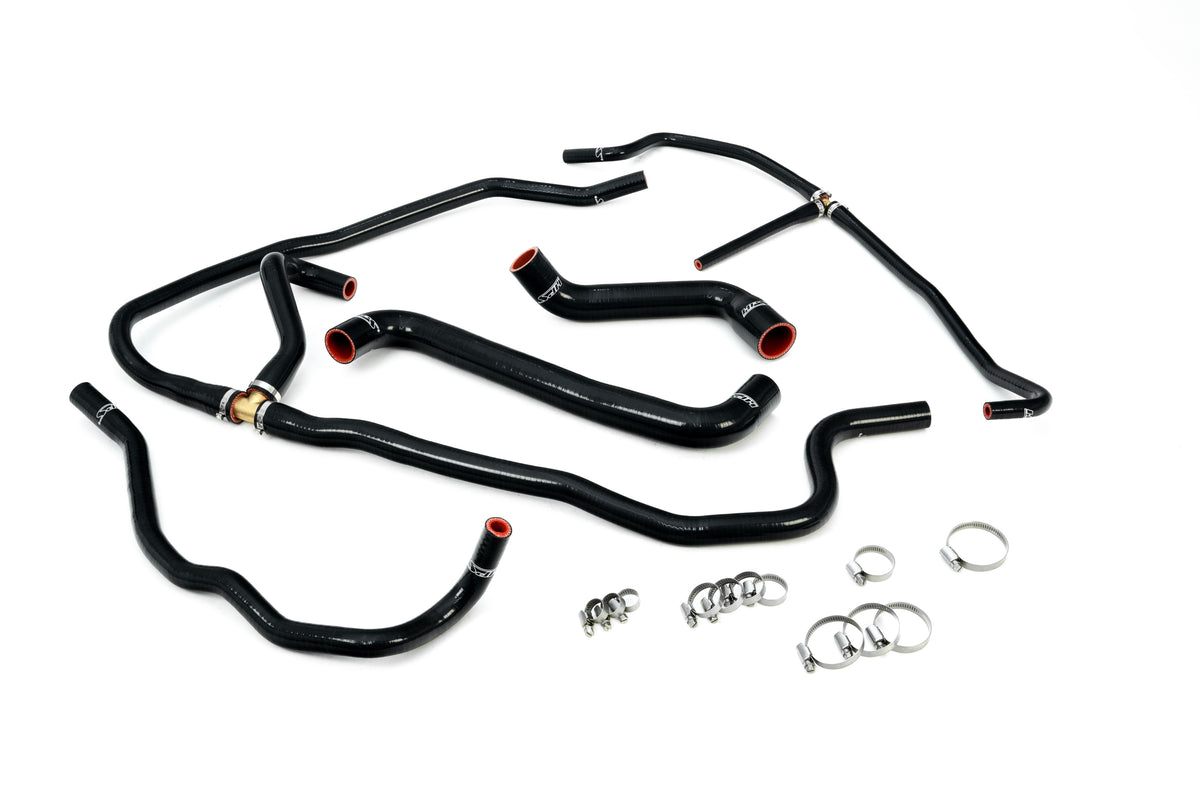 2006–2008 Chevy Corvette Z06 LS7 7.0L Radiator & Heater Hose Kit, Black