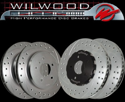 Wiwood Corvette SRP Series Drilled Performance Rotors : C5 / Z06 Corvette