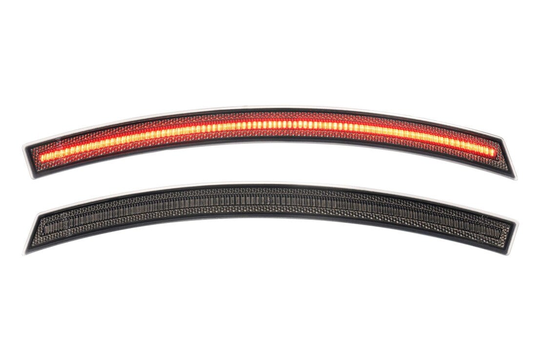 Corvette C7 (14-19) XB LED Side Markers, Rear, Red Set  Morimoto