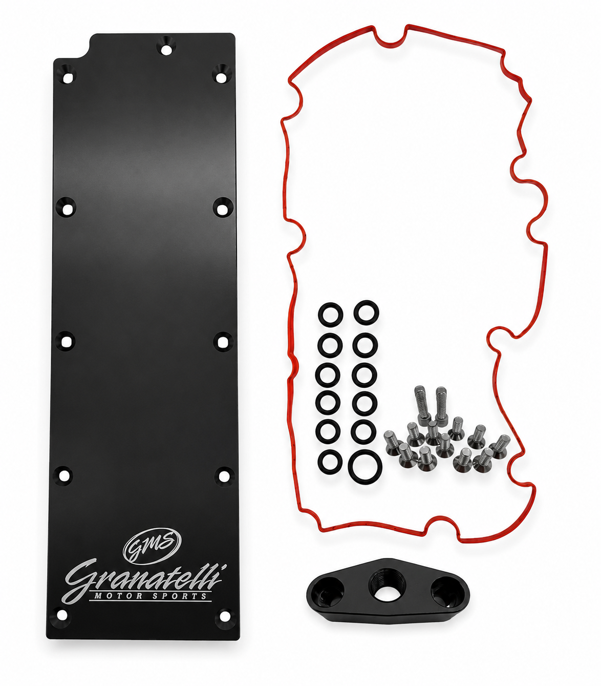 Granatelli LS Gen IV Billet Valley Pan Cover CNC Aluminum - 595002
