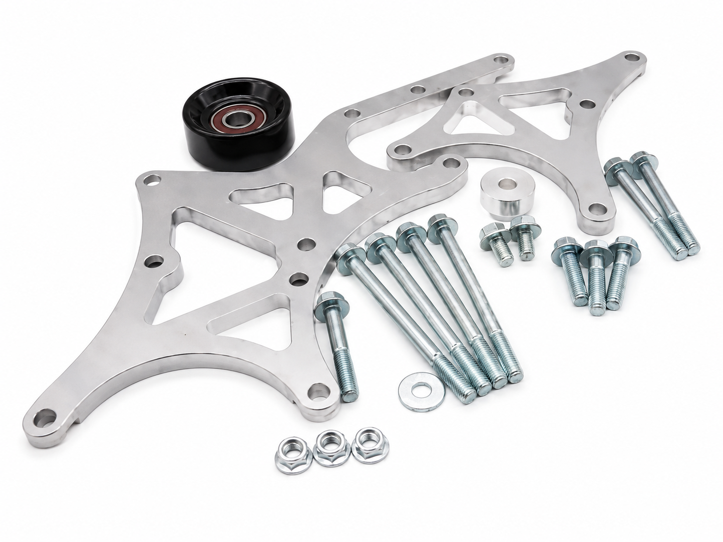 Granatelli Alternator & Power Steering Brackets Kit - 596001