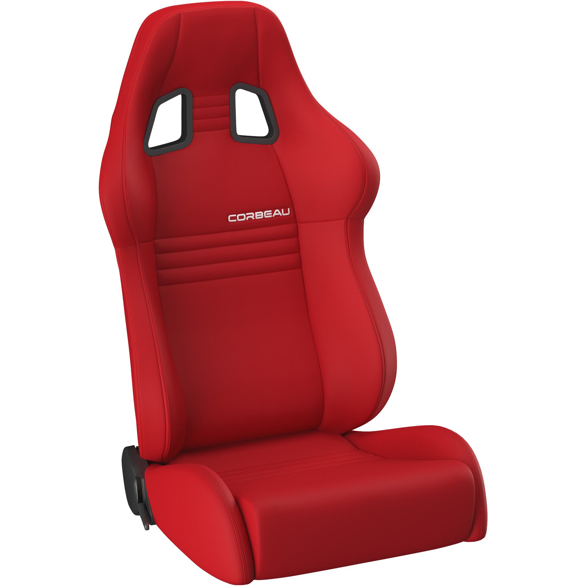 Corbeau A4 Racing Seat, Red Cloth, 60097PR