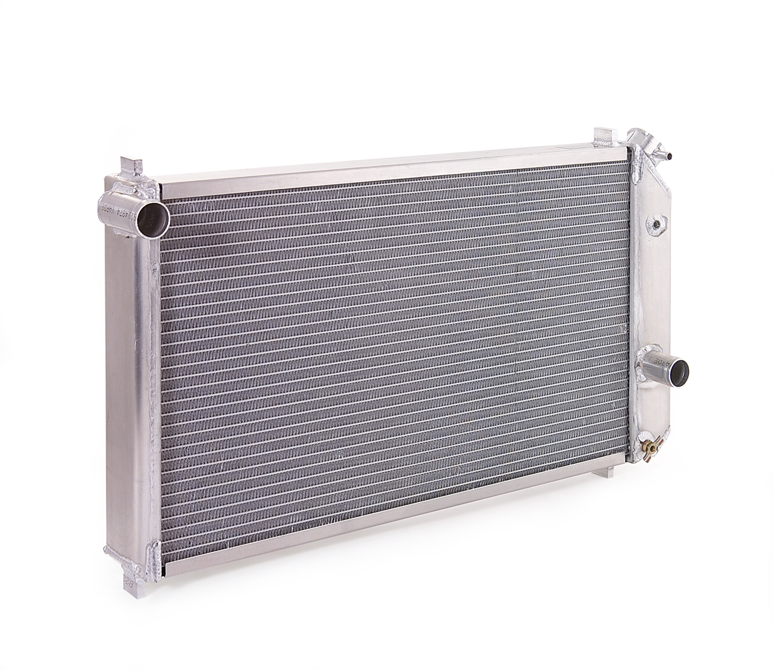 Radiator Direct-Fit Polished Finish for 84-89 Corvette w/Std Trans, Be Cool Radi